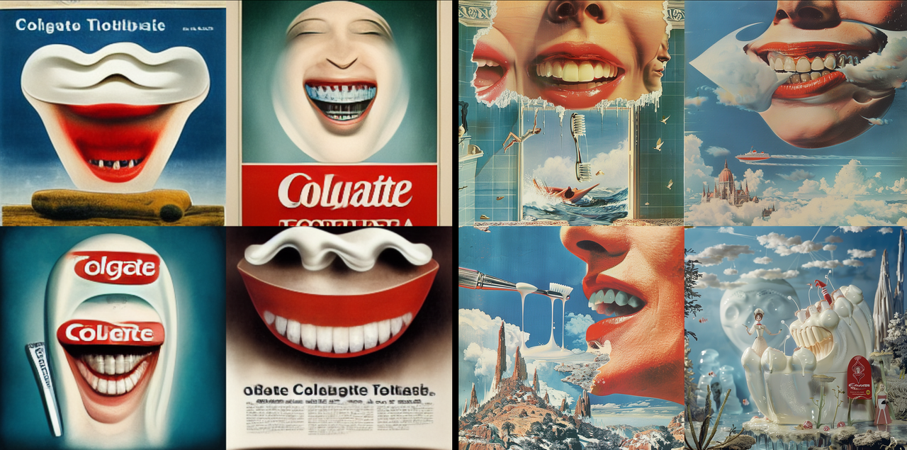 AI-generated ads for famous brands