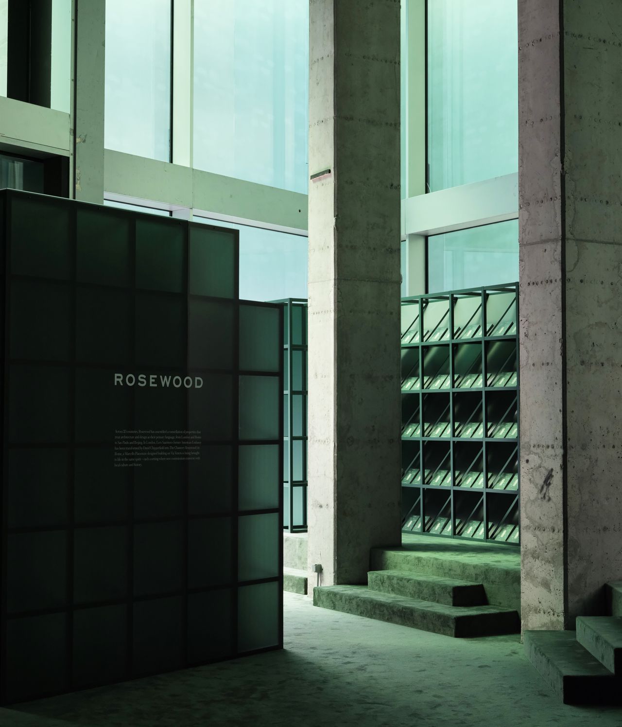 Rosewood installation featuring 15 lights by Andrea Branzi at Milan Design Week 2026