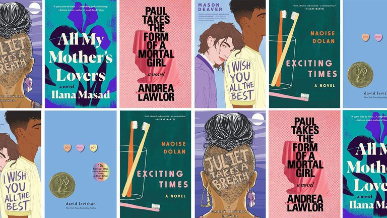 Collection of Books by LGBTQ+ Authors