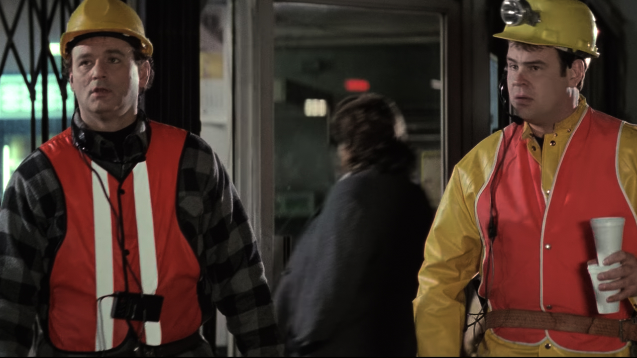 Bill Murray and Dan Aykroyd in Ghostbusters II