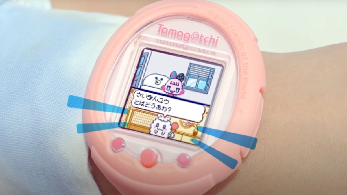 The new Tamagotchi smartwatch looks both weird and wonderful