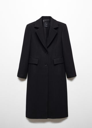 Structured Wool Coat - Women | Mango United Kingdom