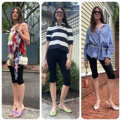 Julia Gall Wearing Capri Pants