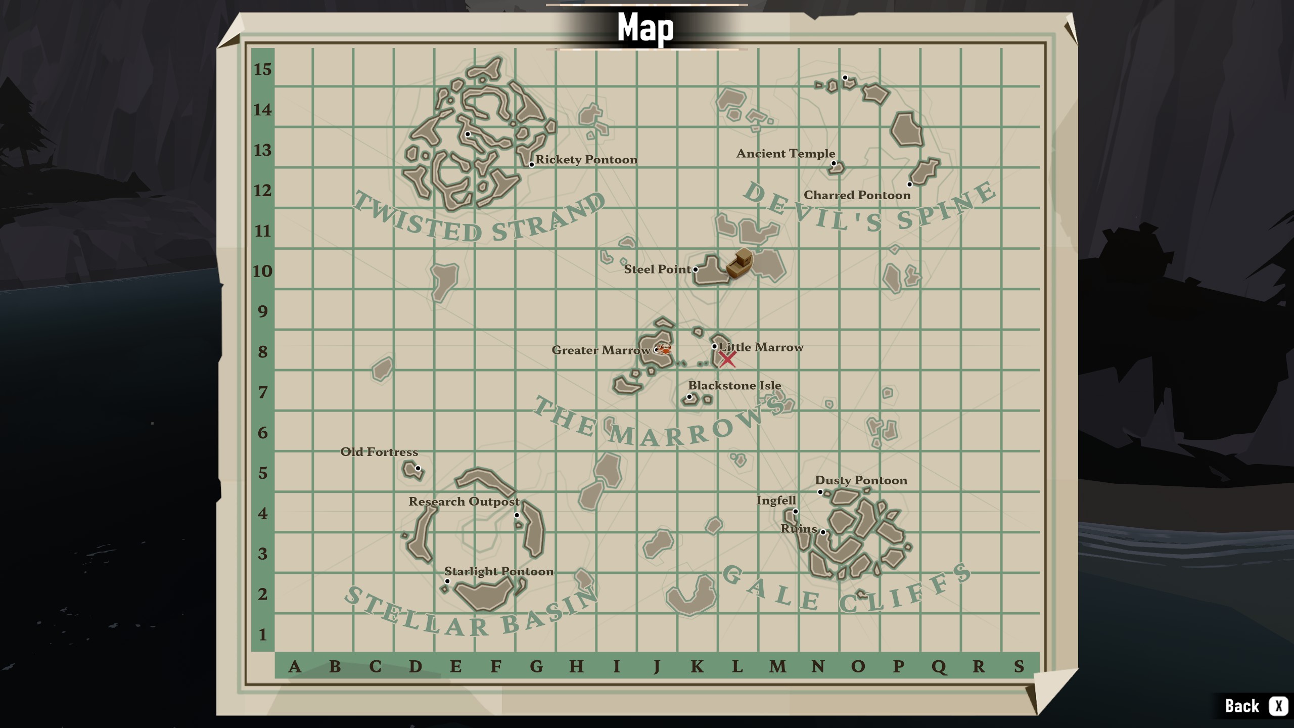 Dredge Signet Ring location