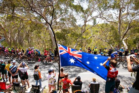 The pre-pandemic Santos Tour Down and Cadel Evans Great Ocean Road Race in early 2020 are the last events where Australian road cycling fans gathered to watch an international race