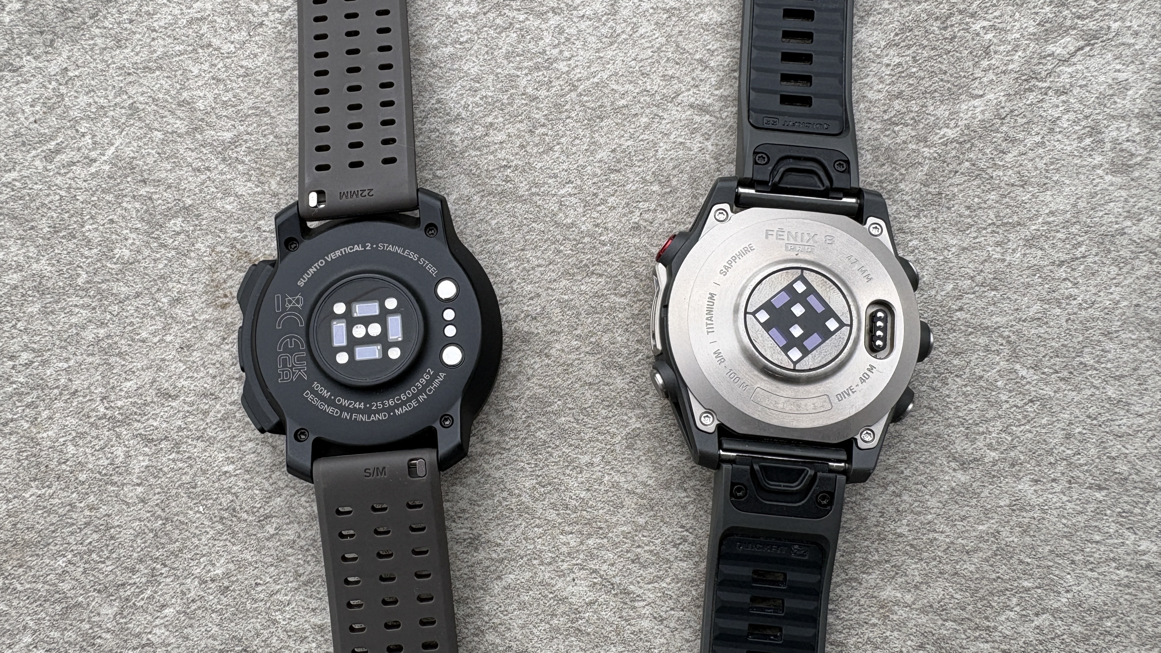 Suunto Vertical 2 vs Garmin Fenix 8 Pro