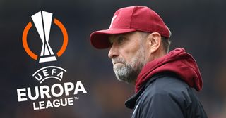 Liverpool manager Jurgen Klopp looks on prior to the Premier League match between Wolverhampton Wanderers and Liverpool FC at Molineux on September 16, 2023 in Wolverhampton, England.