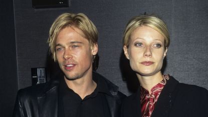 Brad Pitt and Gwyneth Paltrow during "The Devil's Own" Premiere at Cinema One in New York City, New York, United States. (