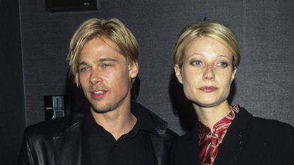 Brad Pitt and Gwyneth Paltrow during &quot;The Devil&#039;s Own&quot; Premiere at Cinema One in New York City, New York, United States. (