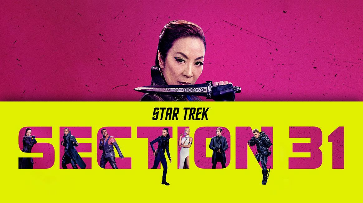 Michelle Yeoh in a poster for Star Trek: Section 31