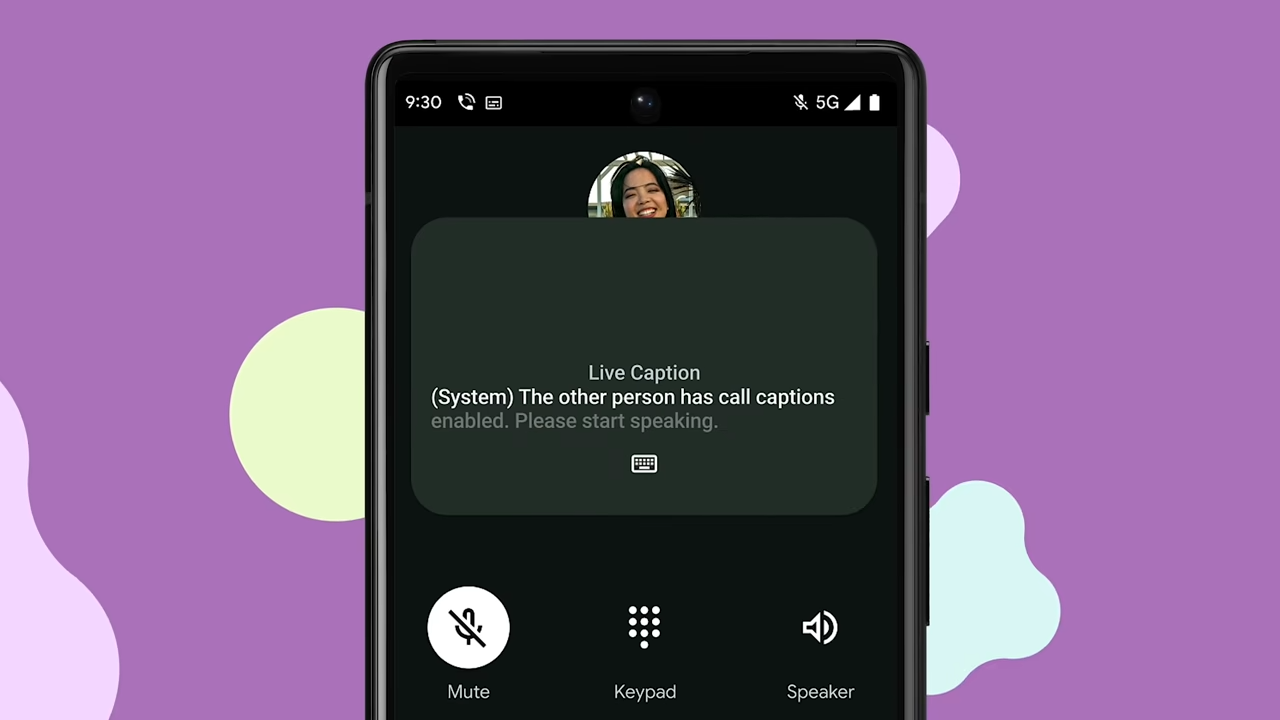 Live Caption in Phone Calls on Pixel