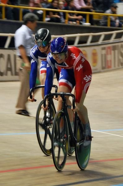 Great Britain's women's team sprint won.