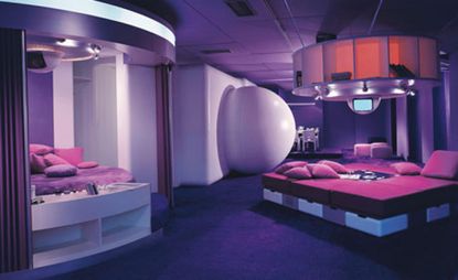 Futuristic bedroom by Joe Colombo