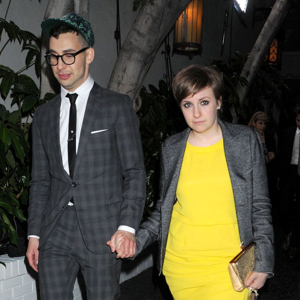 Lena Dunham and Jack Antonoff