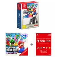 Nintendo Switch OLED Super Mario Bros. Wonder Bundle