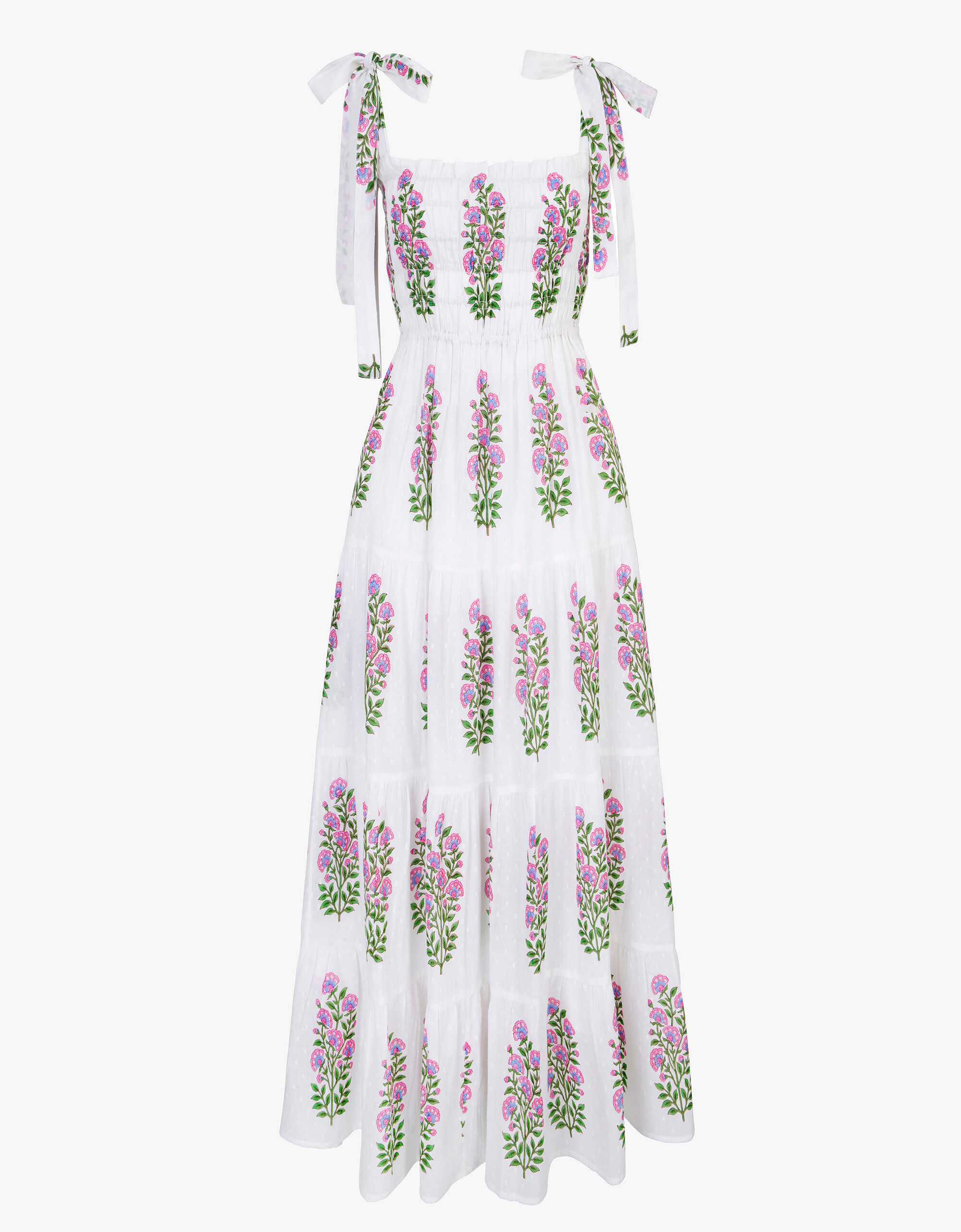 Schiffli Folk Buta Martina Dress
