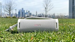 Sony ULT Field 1 speakers outside