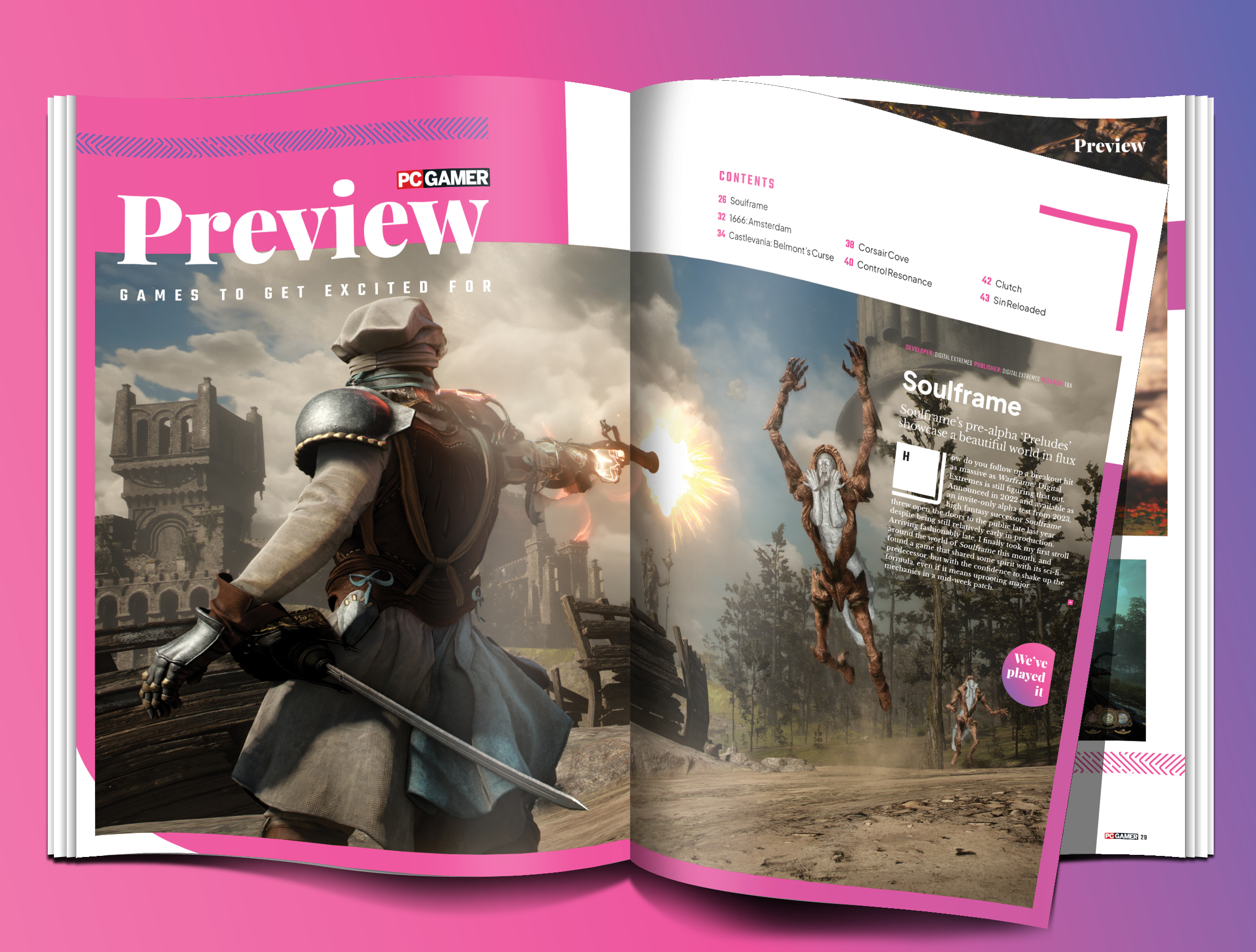 Duke Nukem PC Gamer magazine issue