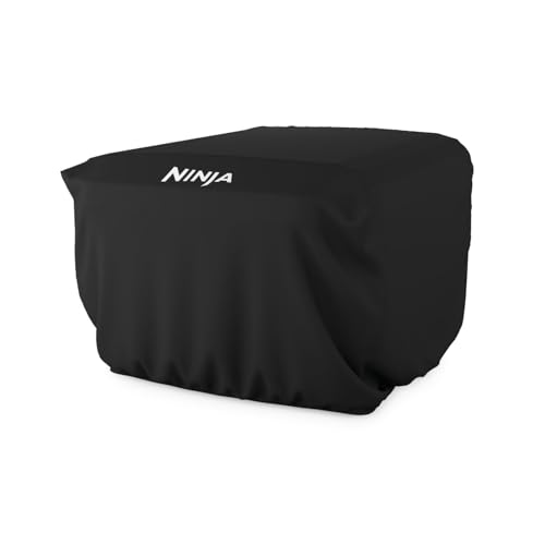 Ninja Grill Cover for Artisan Outdoor Pizza Oven, Compatible With Mo200 Series, Uv & Water Resistant, Anti-Fade Fabric, Lightweight, 20.78" X 16.22" X 12.4", Black, Xskmocvr