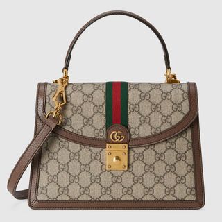 Gucci, Ophidia Small Top Handle Bag with Web