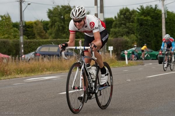 Michael Naylor (Wheelworks) goes on the attack early.