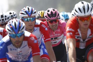 Tom Dumoulin during stage 2 Giro d'Italia 2018