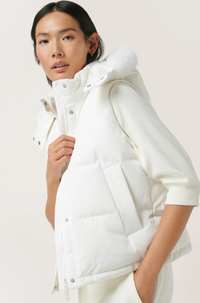 Matte Short Puffer Gilet