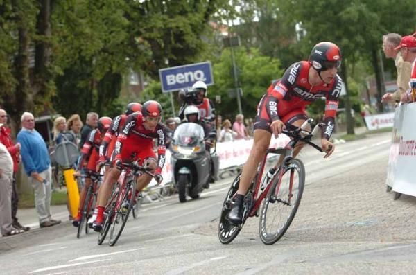 BMC's challenge was hampered by an early crash.
