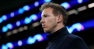 Tottenham Hotspur target Julian Nagelsmann manager of RB Leipzig during the UEFA Champions League round of 16 first leg match between Tottenham Hotspur and RB Leipzig at Tottenham Hotspur Stadium on February 19, 2020 in London, United Kingdom.