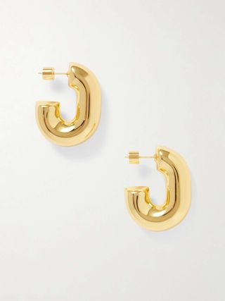 Kayla Link Gold-Plated Earrings