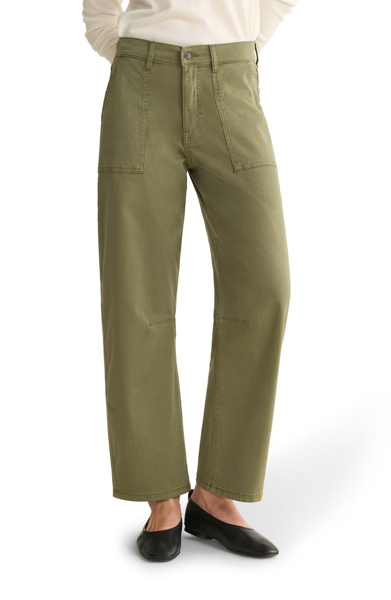 Bna Soft Curve Barrel Twill Pants