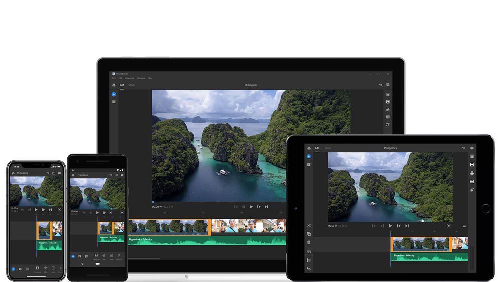 Adobe launches video app Premiere Rush CC