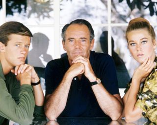 Henry, Peter and Jane Fonda