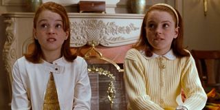 Lindsay Lohan as Annie and Hallie in The Parent Trap