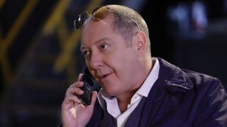 Red on the phone in The Blacklist Season 10