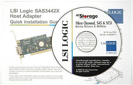 LSI Logic SAS3442X - Going the SAS Storage Way | Tom's Hardware