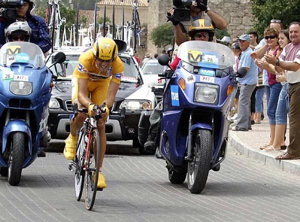 Alejandro Valverde in the final kilometers