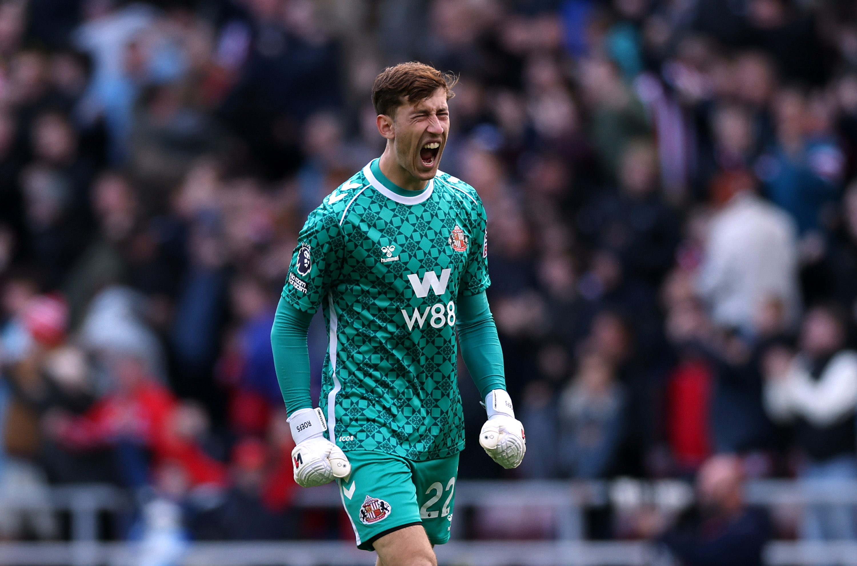 Sunderland goalkeeper Robin Roefs