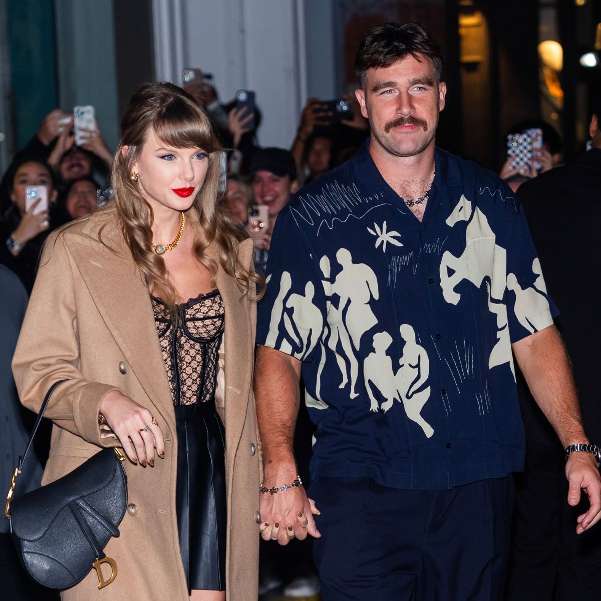 Taylor Swift and Travis Kelce in New York City