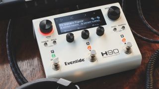 A Eventide H90 Harmonizer multi-effects pedal