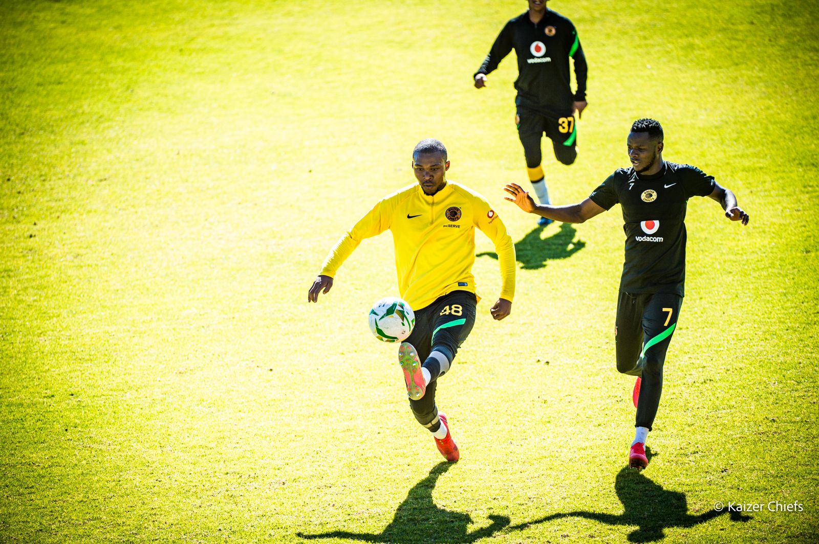 Kaizer Chiefs training session