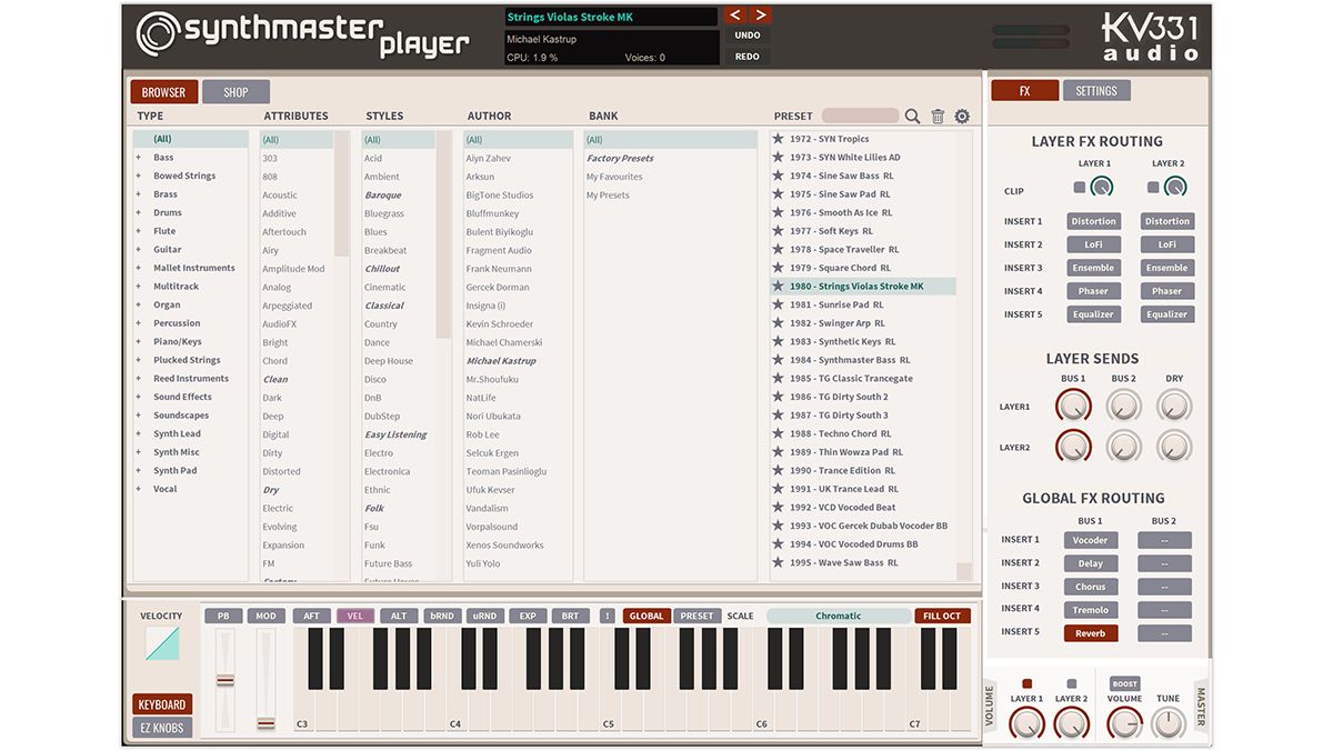 Grab KV331 Audio Synthmaster 2 Player synth plugin for FREE with