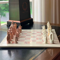 Global Crafts Handmade White Chess Board Game | Was $95.99, now $79.99