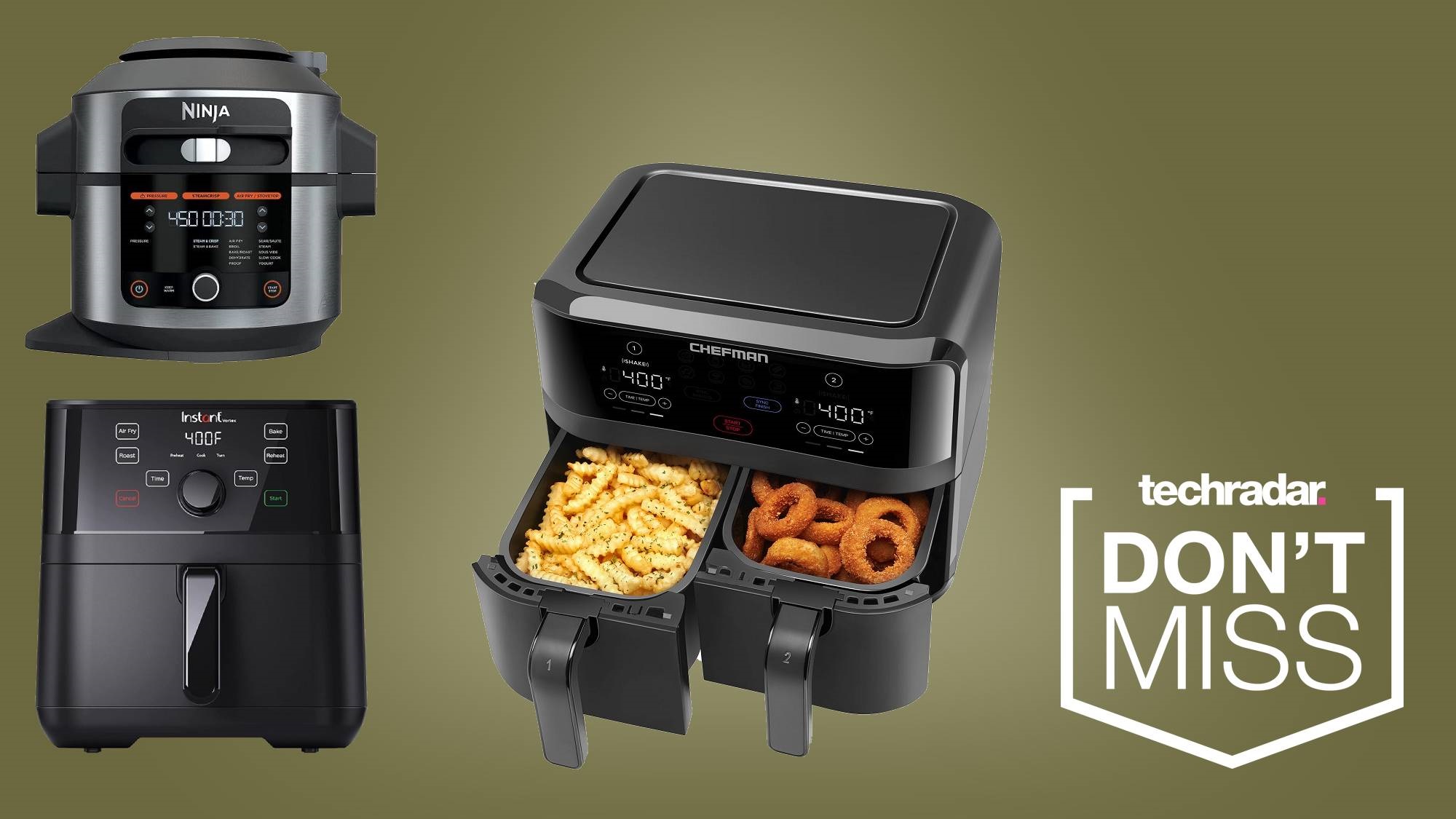 Ninja Dual 8-Qt. Air Fryer now $80 off in early Black Friday sale + more  from $48