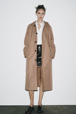 Zw Collection Reversible Trench Coat