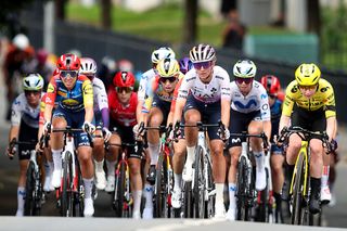 Tour of Britain halted for half an hour as road traffic crash blocks the course