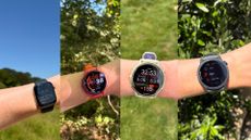 Grace Walsh wearing some of the best running watches for 2026, including Garmin, Coros, and Apple Watch