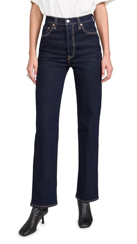 Levi&#039;s Women&#039;s Ribcage Full Length Jeans, Small Course, Blue, 27
