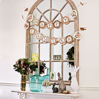 easter decorating ideas spell it out