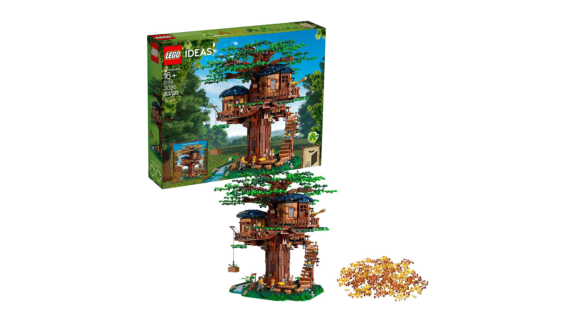 Lego Ideas Tree House and box